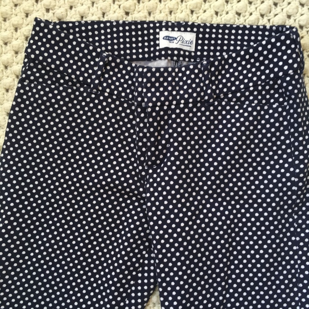 Old Navy Polka Dot Pixie Pants